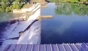 La rupture du barrage de Lake Dunlap