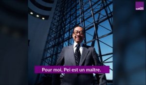 Jean Nouvel : "Ieoh Ming Pei est un maître pour moi"
