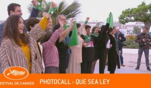 QUE SEA LEY - Photocall -  Cannes 2019 - VF