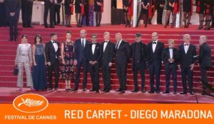 DIEGO MARADONA - Red carpet - Cannes 2019 - EV