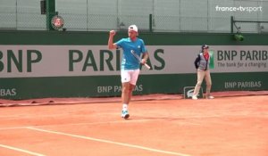 Roland-Garros 2019 - Qualifications : Revivez les temps forts de la victoire d'Alexandre Muller