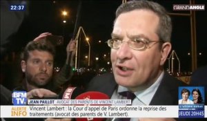 Vincent Lambert: la Cour d'appel de Paris ordonne la reprise des traitements