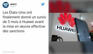 Huawei. Les États-Unis accordent trois mois de délai avant d’imposer les sanctions