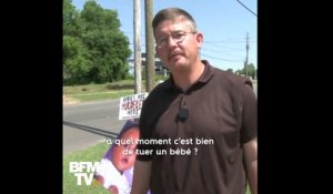 Avortement: devant cette clinique en Alabama, des militants des deux camps s'affrontent tous les jours
