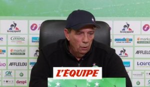 Gasset «On a remis le club là où il devait être» - Foot - L1 - Saint-Etienne