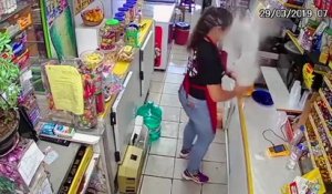 Une femme se brûle le visage au second degré à cause d'une explosion de lait bouillant