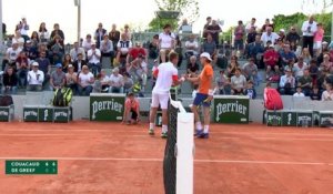 Roland-Garros 2019 : Enzo Couacaud s’offre Arthur De Greef et rejoint le troisième tour