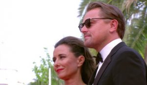 Leonardo Dicaprio et Leila Conners sont sur le tapis rouge pour Ice on fire - Cannes 2019