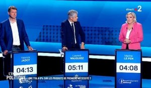 Ce moment où Marine Le Pen mouche Laurent Wauquiez en direct sur France 2 déclenchant les rires du public