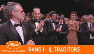 IL TRADITORE - RANG I - Cannes 2019 - EV