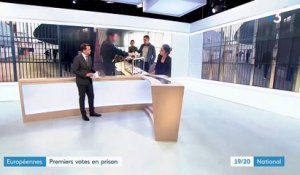 Européennes : premiers votes en prison