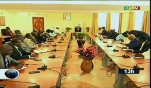 ORTM/Le premier ministre reçoit les présidents de la plateforme ensemble pour le Mali