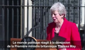 Brexit: réactions du monde politique à la démission de May