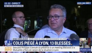 "L'homme a été vu sur les caméras de surveillance de la ville de Lyon.", explique le maire du 2e arrondissement