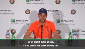 Roland-Garros - Djokovic : "L'opportunité de gagner les quatre Grands Chelems à la suite"