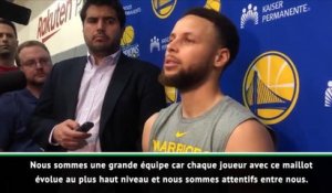 NBA - Curry : "Nous sommes critiqués avec ou sans Durant dans l'équipe"