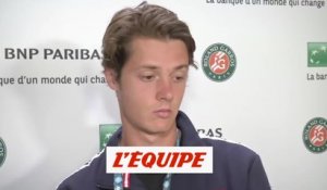 Janvier «Un peu déçu» - Tennis - Roland-Garros