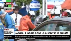 Attaque au couteau ce matin au Japon: Une petite fille et un homme tués et une quinzaine de personnes blessées