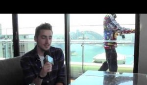 Interview: Kendall Schmidt of Big Time Rush (Nickelodeon) and Heffron Drive - in Australia!