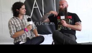 Five Finger Death Punch: Chris Kael interviewed at Soundwave Festival 2014 (Sydney)