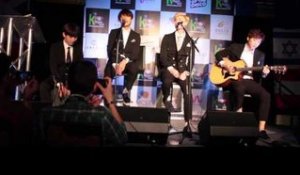 LUNAFLY (South Korea) "Super Hero" live and acoustic at Canadian Music Week