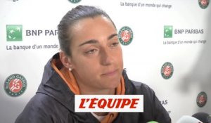 Garcia qualifiée «avec les moyens du bord» - Tennis - Roland Garros