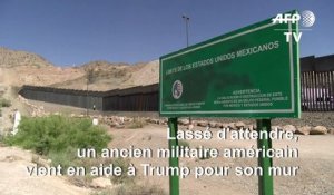 Des soutiens de Trump construisent un mur privé à la frontière mexicai