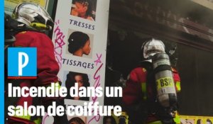 Paris : incendie dans un salon de coiffure rue de Clignancourt