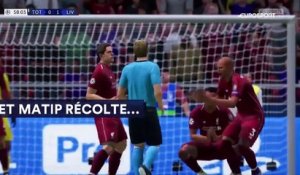 Erreur de Van Dijk, rouge et gardien en feu : la finale de C1 sera folle (c'est FIFA 19 qui le dit)