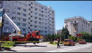 Incendie immeuble Chambéry