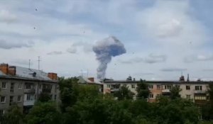 Russie : déflagrations dans une usine d'explosifs, des blessés