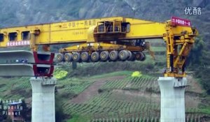 Construction d'un pont en Chine : cela prend quelques jours !