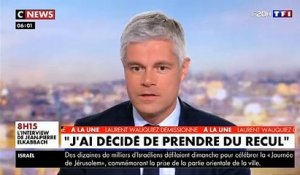 Laurent Wauquiez démissionne en direct au 20h de TF1