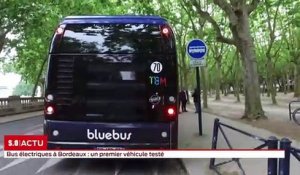 Bus électriques à Bordeaux : un premier véhicule testé