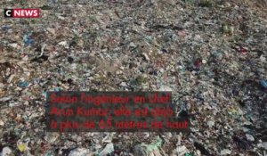 La montagne d'ordures de New Delhi sera bientôt plus haute que le Taj Mahal