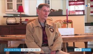 Débarquement : souvenir d'un héros de retour en Normandie