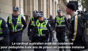 Australie: le cardinal Pell conteste en appel sa condamnation