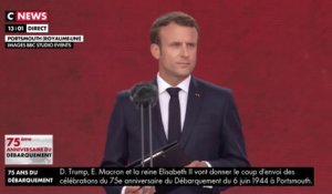 75ème anniversaire du débarquement : Emmanuel Macron lit la lettre d’adieu d’un résistant fusillé