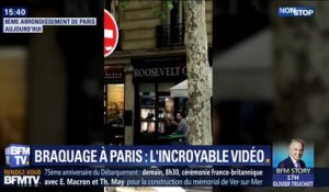 Le récit de l’impressionnant braquage de la bijouterie Roosevelt Or à Paris