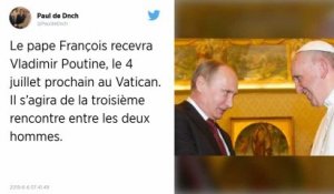 Le pape François recevra Vladimir Poutine le 4 juillet