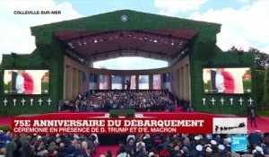 Célébrations du D-Day : de Obama à Trump, changement d'ambiance