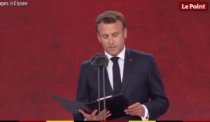 Débarquement : la saisissante lettre d'Henri Fertet lue par Macron