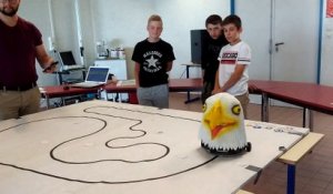 Les phases qualificatives du concours technobot au lycée Pierre Mendès France d'Épinal