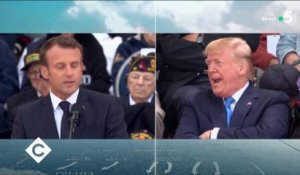 Le D-Day de Macron et Trump - C à Vous - 06/06/2019