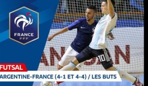 Futsal : Argentine-France (4-1 et 4-4), les buts I FFF 2018-2019
