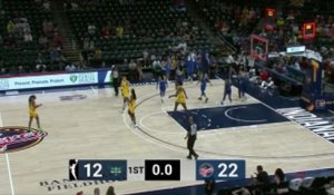 Kennedy Burke gets it to go at the buzzer