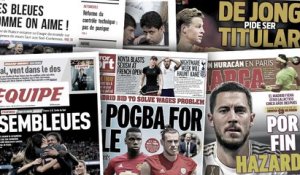 Le fol échange proposé à Manchester United par le Real Madrid pour Paul Pogba, les Bleues font les gros titres en France