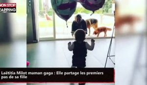 Laëtitia Milot maman gaga : Elle partage les premiers pas de sa fille (vidéo)