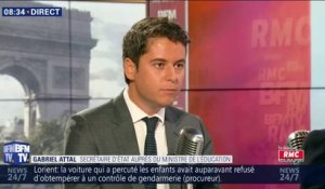 "On ne peut pas accepter ça." Gabriel Attal juge "inadmissibles" les sifflets contre la Marseillaise lors de Turquie-France