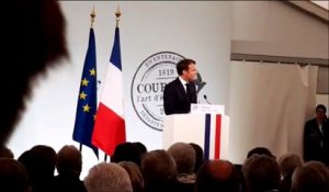 Emmanuel Macron à Ornans rend hommage à Courbet et aux terres du Doubs